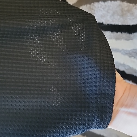 Mens small mesh long sleeve hoodie - Picture 2 of 4